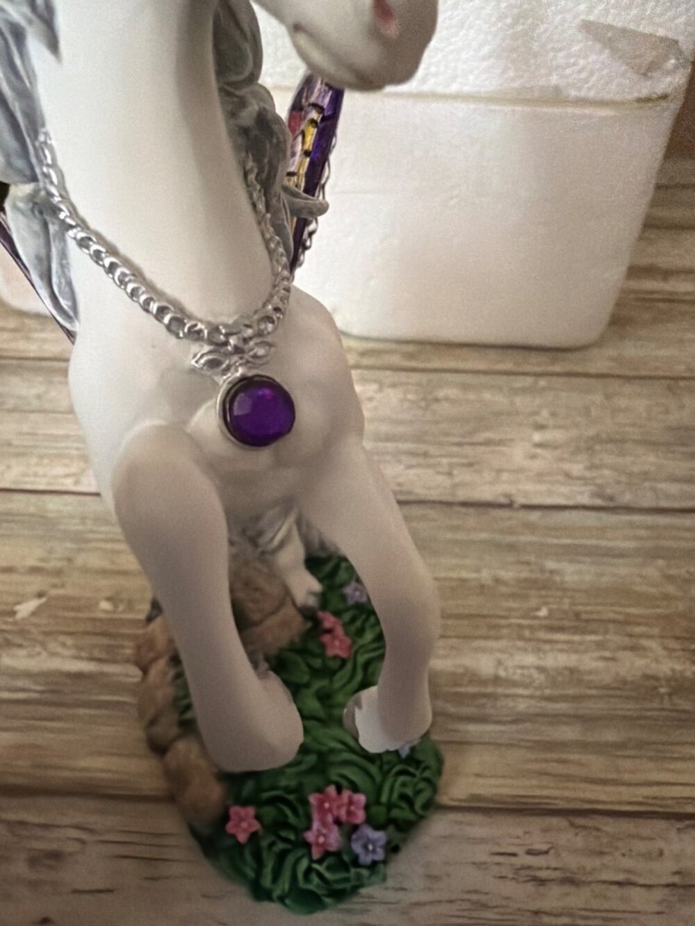 Hamilton Collection Jeweled Reflections Amethyst Splendor Unicorn w/Box & COA - Picture 16 of 16